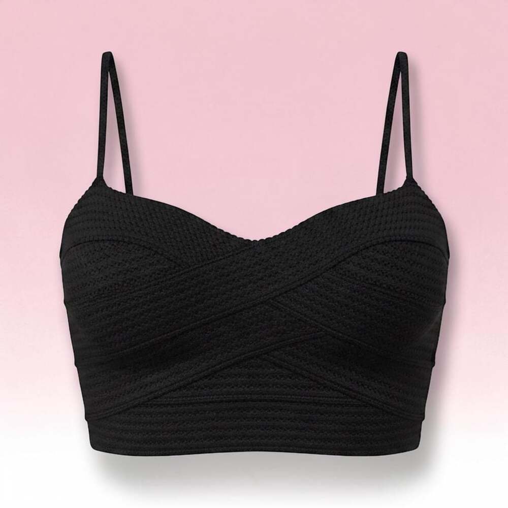 EXPRESS Women's Bandeau Top Size M Black